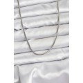 316L Steel Chain Silver Color 60 cm Snake Chain Women s Necklace