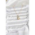 316L Steel Chain Gold Color Chirtsmas Bell Model New Year Themed Women s Necklace