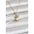 316L Steel Chain Gold Color Chirtsmas Bell Model New Year Themed Women's Necklace