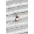 316L Steel Chain Silver Color Christmas Theme Women's Necklace