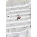 316L Steel Chain Silver Color Christmas Themed Women s Necklace with Snowman Figure