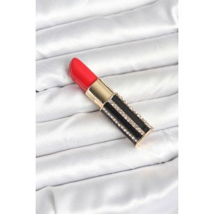 Lipstick Model Brooch