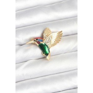 Hummingbird Model Brooch