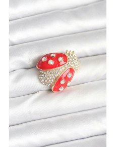 Ladybug Model Brooch
