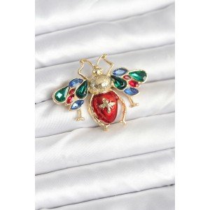 Fancy Bee Model Brooch