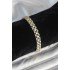 316L Steel Gold and Silver Color 7 mm Thickness Men's Bracelet
