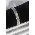 316L Steel 9 mm Thickness Silver Color Men's Bracelet