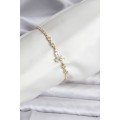 Flower Model Zircon Stone Gold Color Waterway Women s Bracelet Flower Model Zircon Stone Gold Color Waterway Women s Bracelet