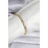 14K Gold Color Plated Chain Model CM Women's Bracelet