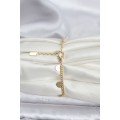 14K Gold Color Plated Heart Model CM Women s Bracelet