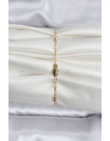 14K Gold Color Plated Heeled Model CM Women's Bracelet