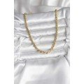 14K Gold Color Plated Twist Model CM Women s Necklace 14K Gold Color Plated Twist Model CM Women s Necklace