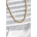 14K Gold Color Plated Twist Model CM Women s Necklace 14K Gold Color Plated Twist Model CM Women s Necklace