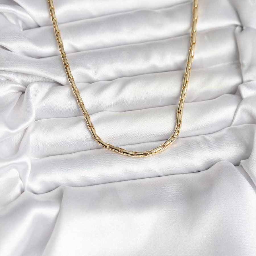 14K Gold Color Plated Model CM Women s Necklace