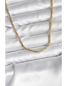 14K Gold Color Plated Model CM Women's Necklace