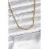 14K Gold Color Plated Model CM Women's Necklace