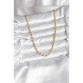 14K Gold Color Plated Chain Model CM Women s Necklace