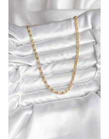 14K Gold Color Plated Chain Model CM Women's Necklace