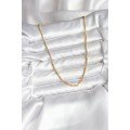 14K Gold Color Plated Ball Chain Model CM Women s Necklace