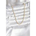 14K Gold Color Plated Heeled Chain Model CM Women s Necklace