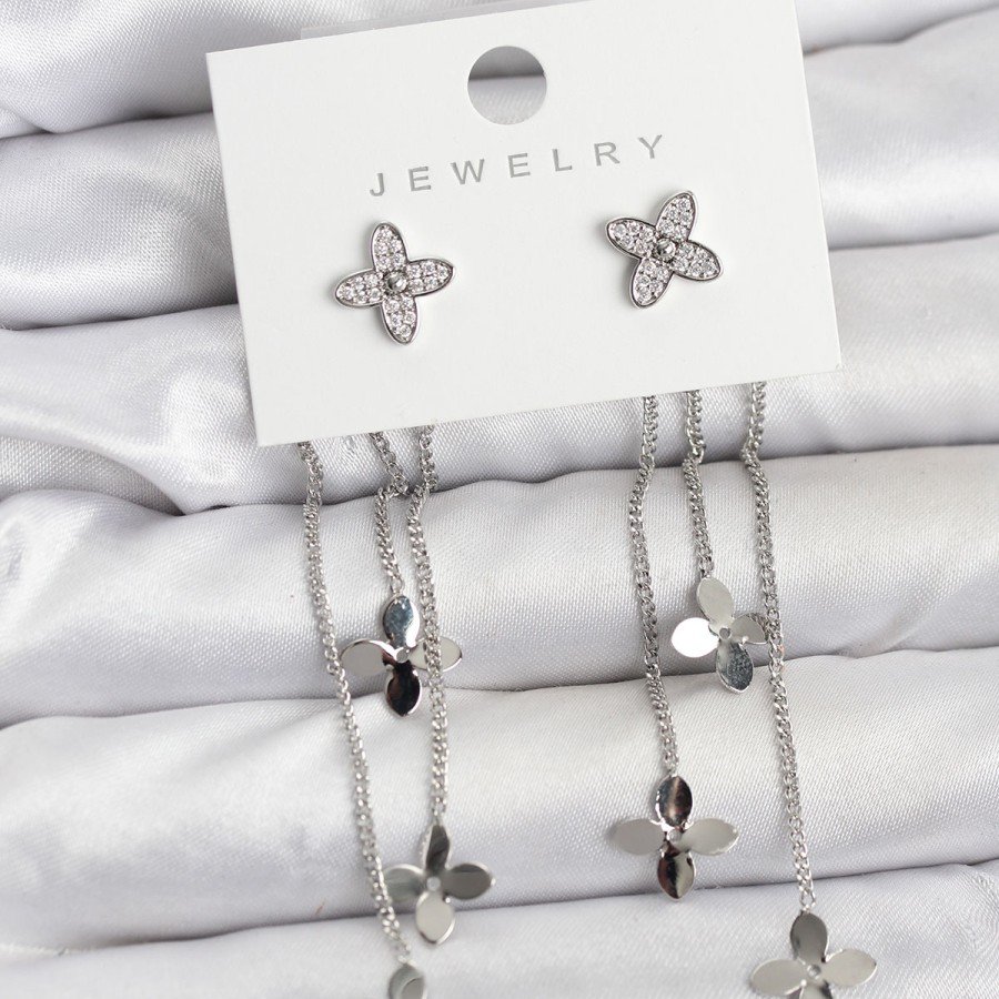 Lotus Model Silver Color Brass Pendant Women s Earrings Lotus Model Silver Color Brass Pendant Women s Earrings