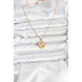 316L Steel Chain Gold Color Women s Necklace with Elephant Figure