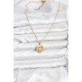 316L Steel Chain Gold Color Heart Figured Women s Necklace