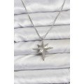 316L Steel Chain Silver Color Pole Star Model 60 cm Chain Women s Necklace 316L Steel Chain Silver Color Pole Star Model 60 cm Chain Women s Necklace