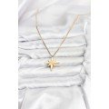 316L Steel Chain Gold Color Pole Star Model 60 cm Chain Women s Necklace 316L Steel Chain Gold Color Pole Star Model 60 cm Chain Women s Necklace