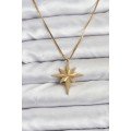 316L Steel Chain Gold Color Pole Star Model 60 cm Chain Women s Necklace 316L Steel Chain Gold Color Pole Star Model 60 cm Chain Women s Necklace