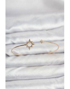 Pole Star Model Gold Color Bracelet