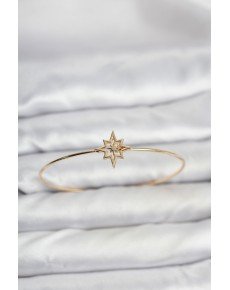 Pole Star Model Gold Color Bracelet