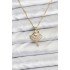 316L Steel Chain Gold Color Ballerina Model Women's Necklace