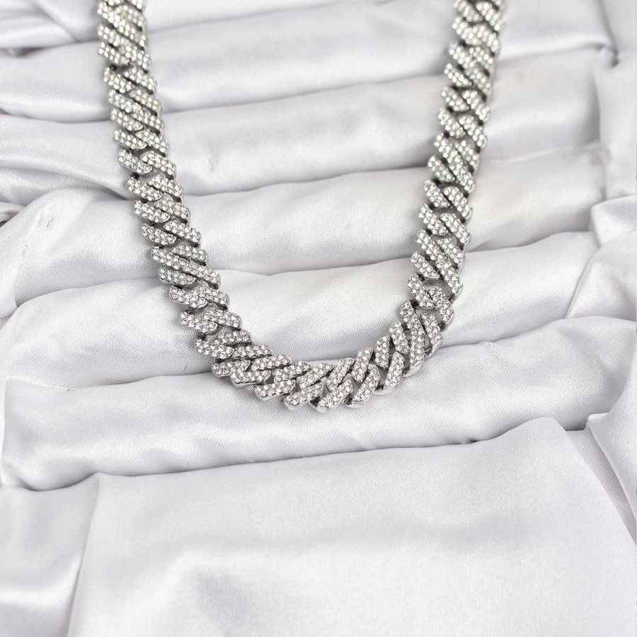 Brass Cuba Chain Gourmet Model Necklace Brass Cuba Chain Gourmet Model Necklace