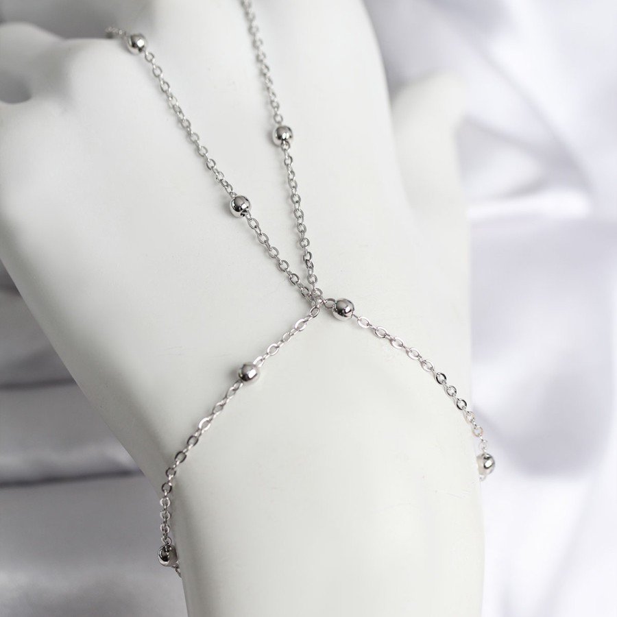 316L Steel Silver Color Ball Chain Model Women s Shahmeran