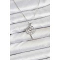 316L Steel Silver Color Ballerina Model Women s Necklace