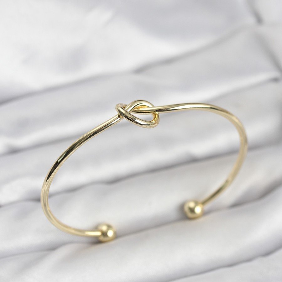 Knot Model Brass Gold Color Women s Bracelet Knot Model Brass Gold Color Women s Bracelet