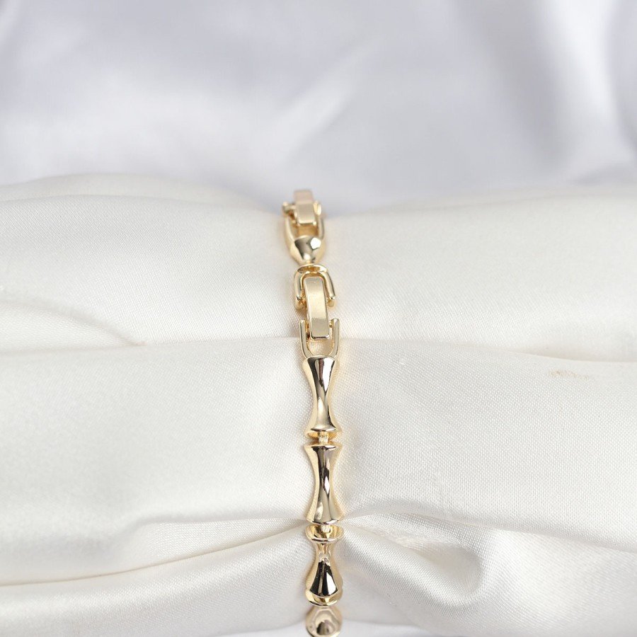 Brass Gold Color VIP Series Bone Model Zircon Stone Women s Bracelet Brass Gold Color VIP Series Bone Model Zircon Stone Women s Bracelet