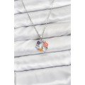 316L Steel Chain Silver Color Flower Cat Model Women s Necklace