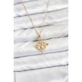 316L Steel Chain Gold Color Infinity Model Zircon Stone Women s Necklace