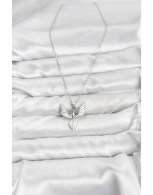 316L Steel Chain Silver Color Phoenix Model Women's Necklace