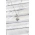 316L Steel Chain Silver Color Pole Star Model Women's Necklace