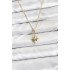316L Steel Chain Gold Color Pole Star Model Women's Necklace