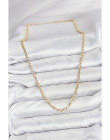 CM Gold Color Brass Ring Model Women's Necklace
