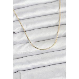 CM 14K Gold Color Snake Chain Model Women's Necklace