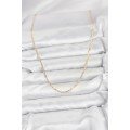 CM 14K Gold Color Brass Laser Model 60 cm Women s Necklace