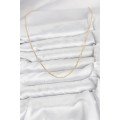 CM 14K Gold Color Twist Model 60 cm Women s Necklace CM 14K Gold Color Twist Model 60 cm Women s Necklace