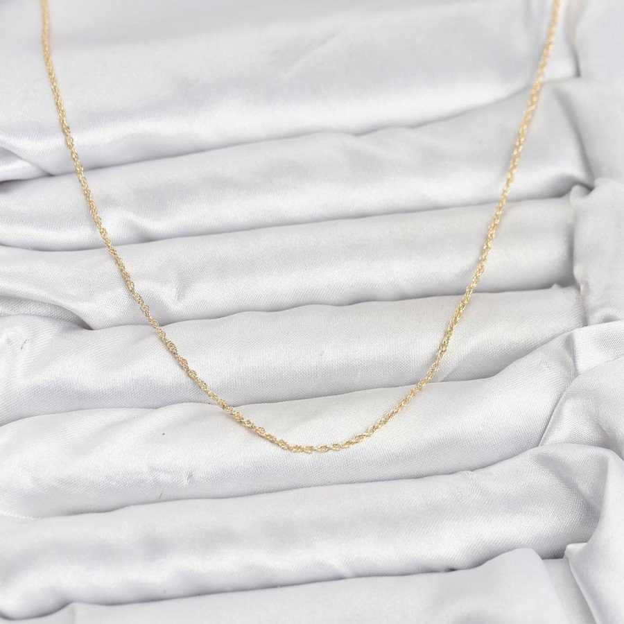 CM 14K Gold Color Twist Model 60 cm Women s Necklace CM 14K Gold Color Twist Model 60 cm Women s Necklace