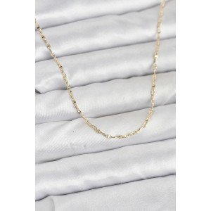 CM 14K Gold Color Sailor Chain Model 60 cm Women's Necklace