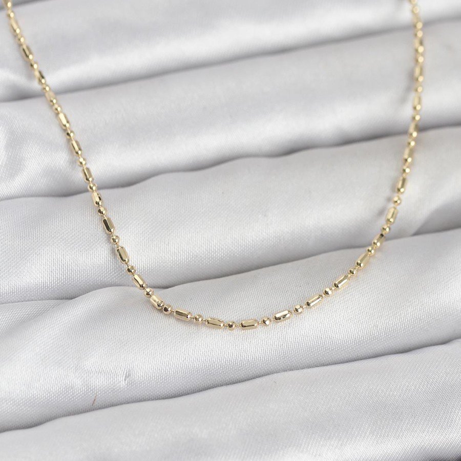 CM 14K Gold Color 60 cm Women s Necklace with Chain